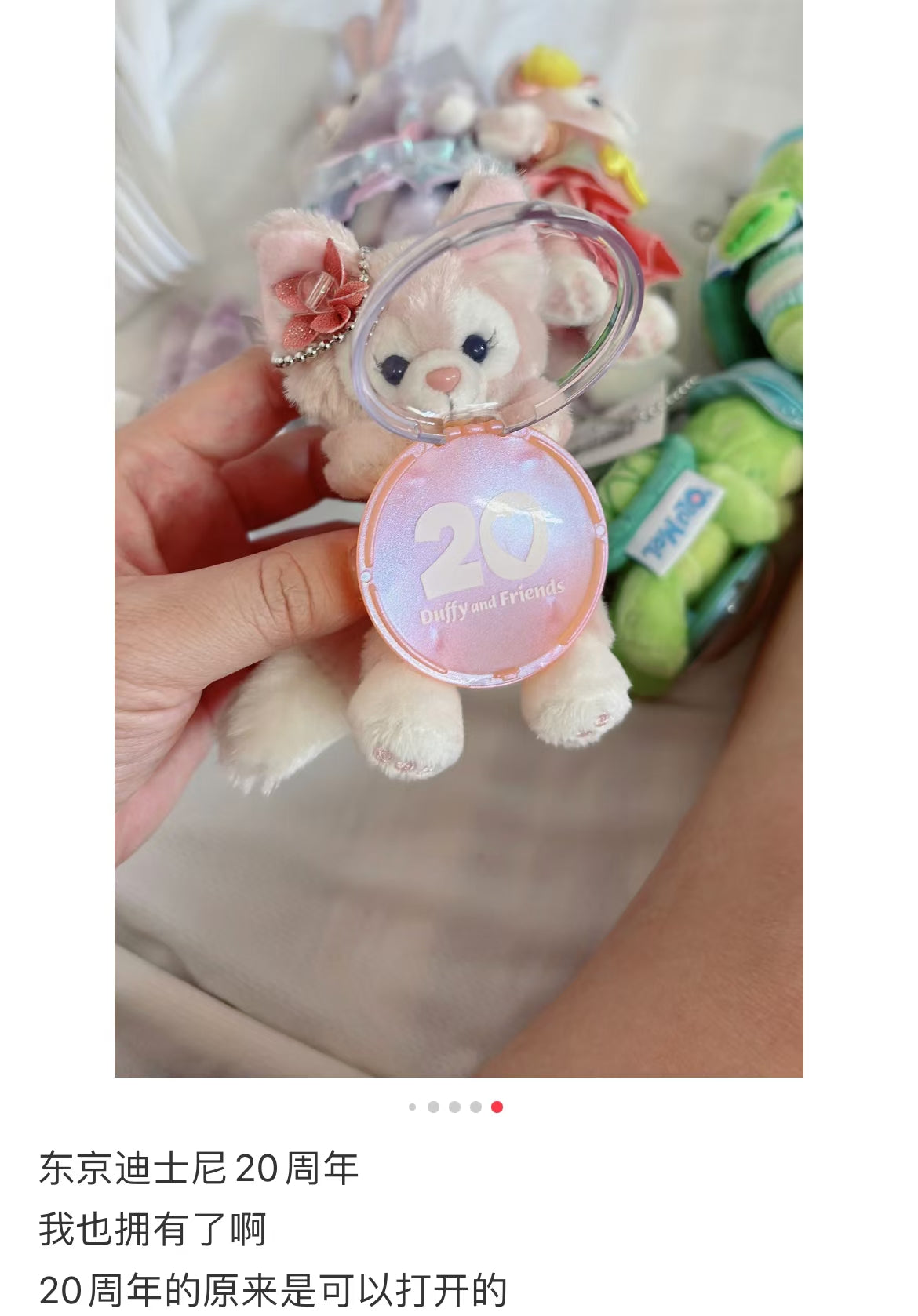 Disney|20 Duffy and Friends Mascot Holder /Plush Keychain