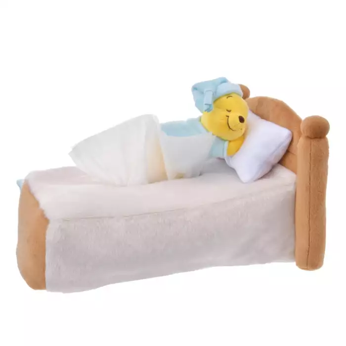 Disney迪士尼|Tissue Box Cover 东迪可爱角色毛绒玩偶纸巾盒|约H17.5 x W26 x D14 (cm)