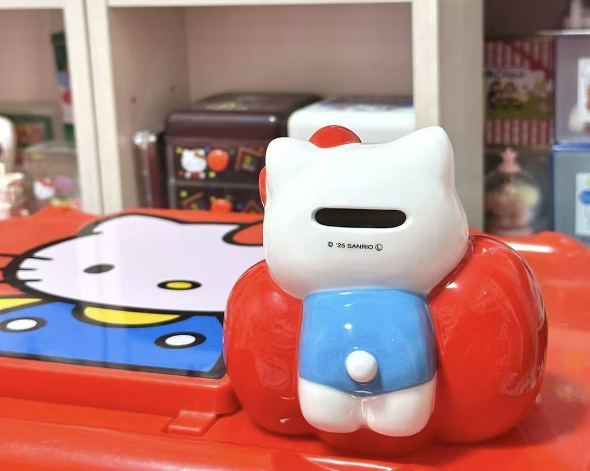 Hello Kitty|Piggy Bank|W10×D6×H8(cm) approx.