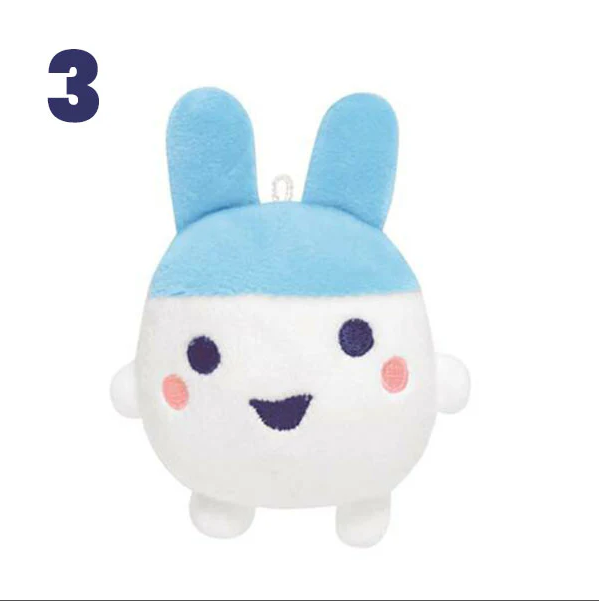 Tamagotchi| Mini Mascot Ballchain Strap Mascot Holder /Plush Keychain|H95mm approx.