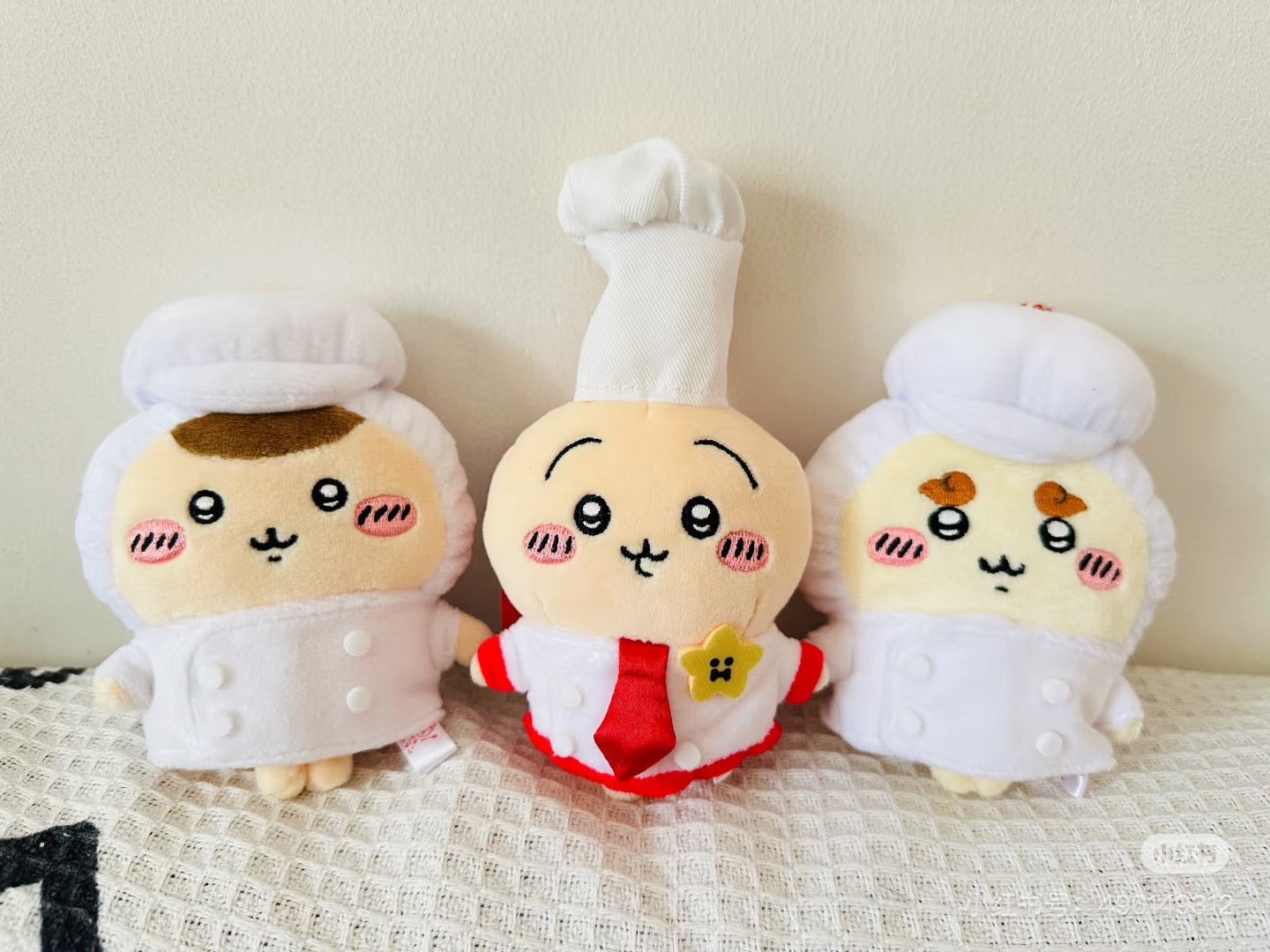 chiikawa|Restaurant Chef Mascot Holder /Plush Keychain|120×85×50mm approx.