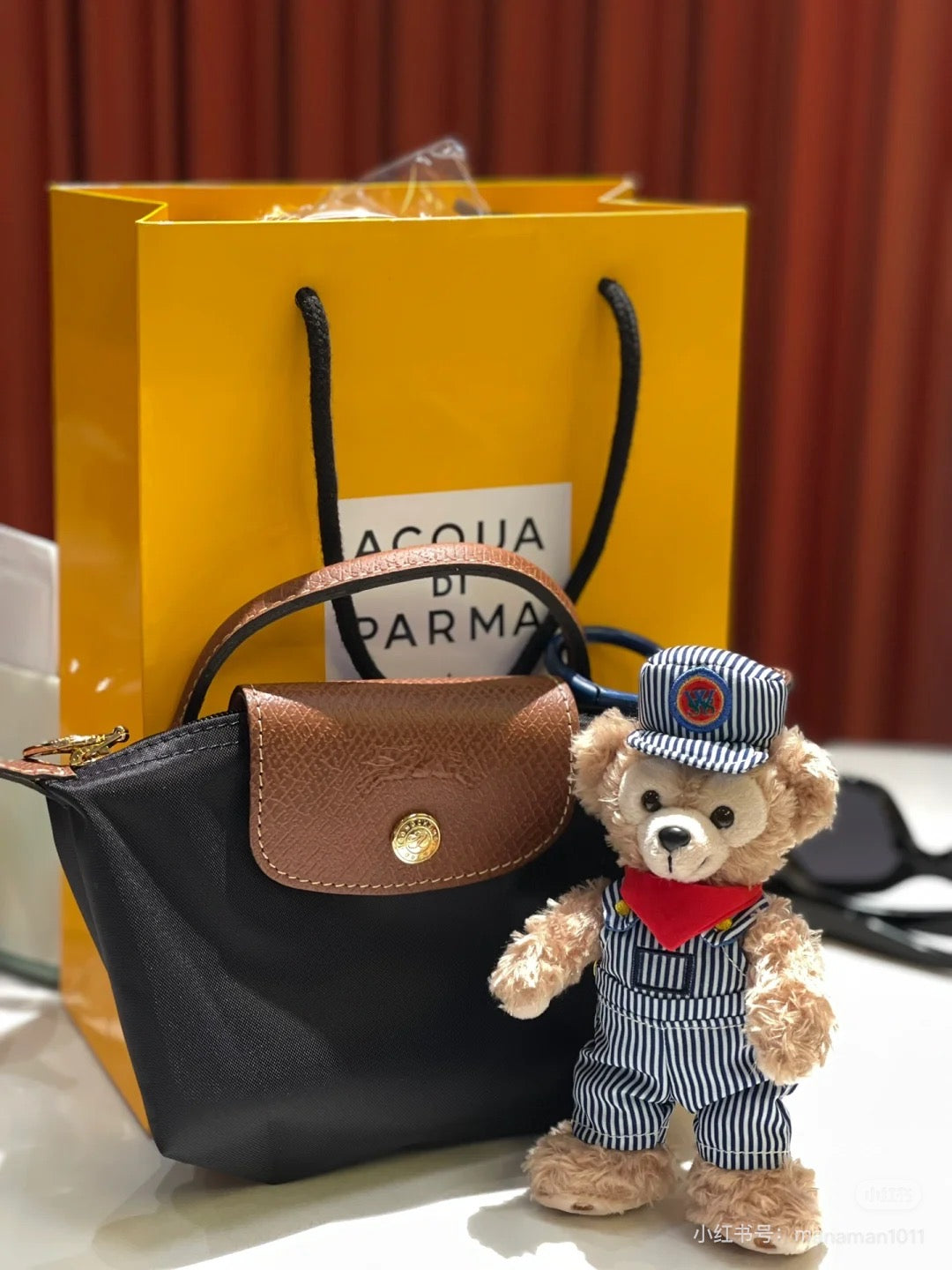 Disney SH|Duffy达菲工程师挂件/包挂