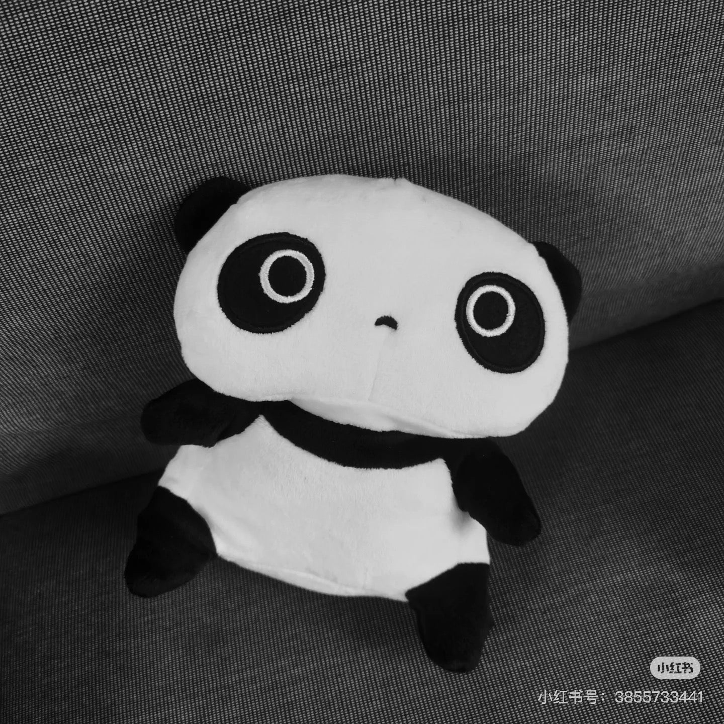 SANX|Plush Toy - Tarepanda / Sitting怀旧经典系列可爱趴趴熊猫毛绒玩偶/公仔|约130×140×70mm
