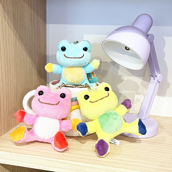 Pickles Frog泡菜蛙|Carabiner Plush Keychain Photo Green绿色照片泡菜蛙毛绒挂件/钥匙扣|约H8×W9×D4.5cm