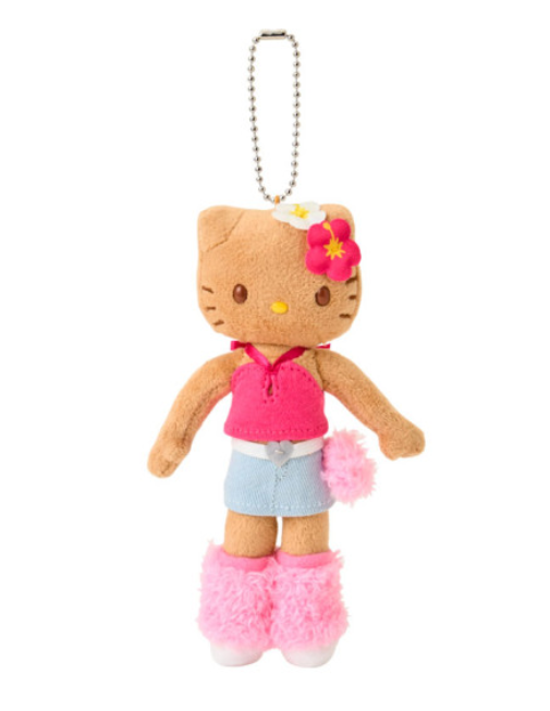 Hello Kitty|Closet Collection Mascot Holder /Plush Keychain|8×3.5×15cm approx.