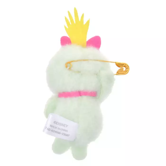 Disney迪士尼|Winnie the Pooh Plush Badge Brooch TSUITOMO东迪可爱角色毛绒绒徽章/胸针|约縦8.5×横8.4×厚み2.8(cm)