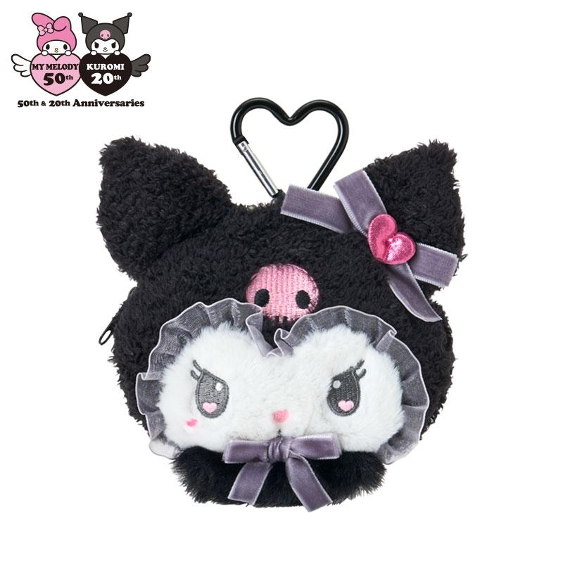 Sanrio|Kuromi & My Melody : Melousa Romiusa Mini Pouch|13×4×13.5cm approx.