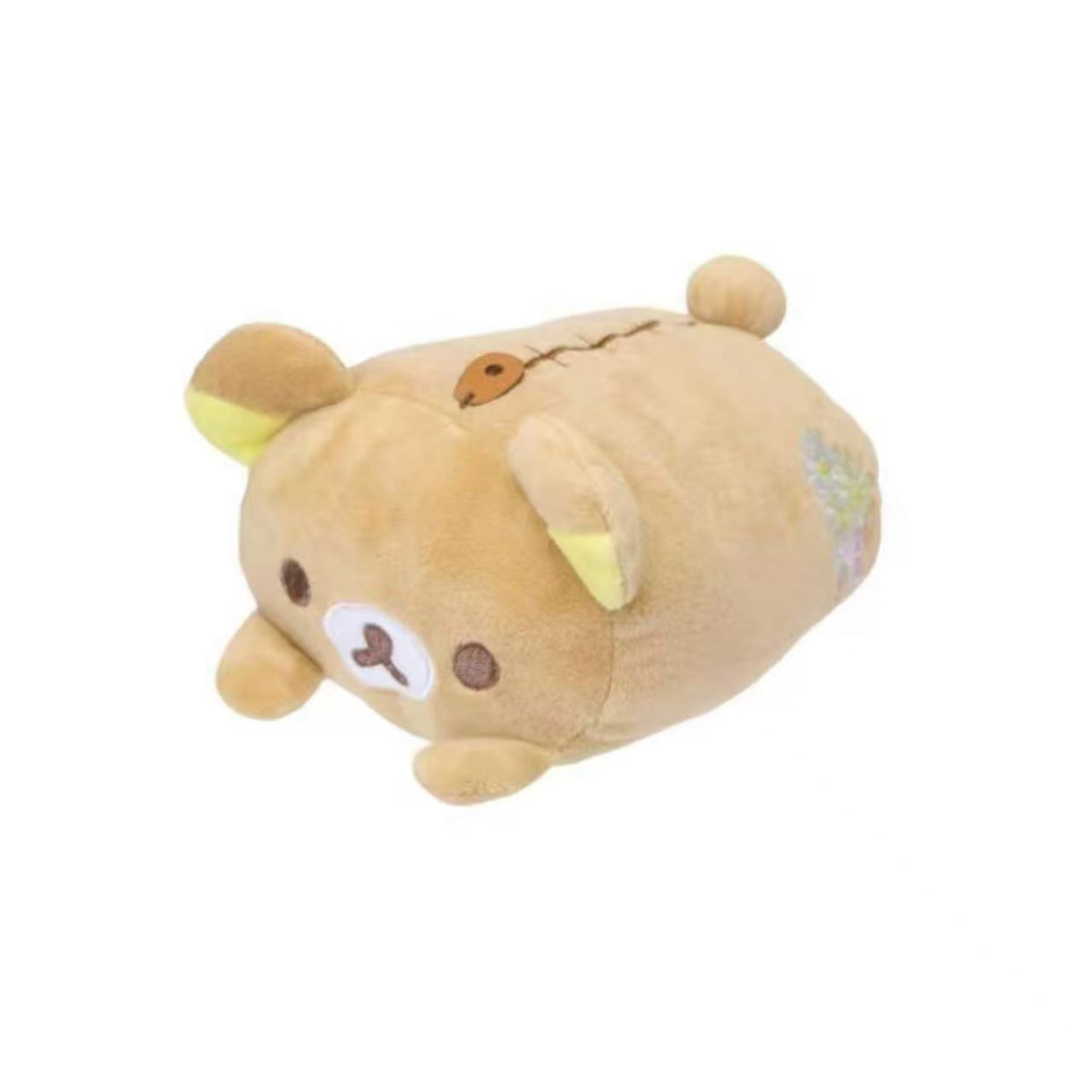 Rilakkuma|Flower Bouquet Mini Lying Down Cushion|160mm approx.