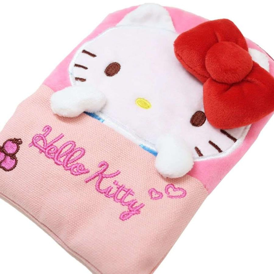 Sanrio|Hello Kitty带挂绳包包/背后可爱小夹子设计|約120×170mm