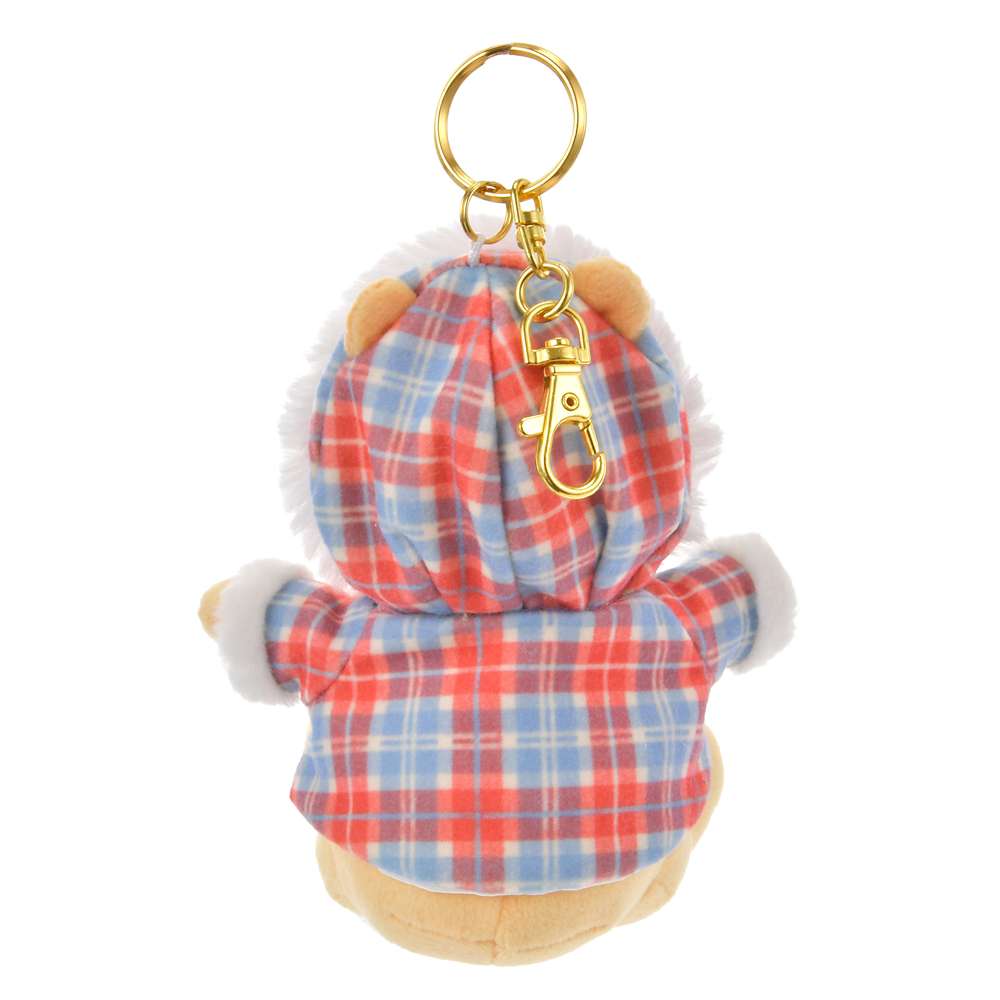 Disney迪士尼|Winter Jacket Doll东迪冬日限定格纹大衣斗篷坐姿毛绒玩偶钥匙扣挂件/包挂|约高 14 x 宽 14 x 深 9(cm)