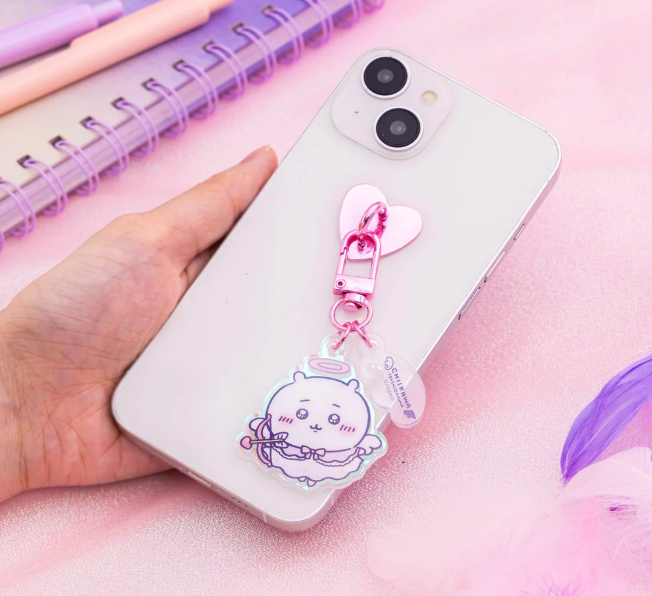 chiikawa|Angel♡Demon Mascot Holder /Plush Keychain|H100 x W55mm approx.