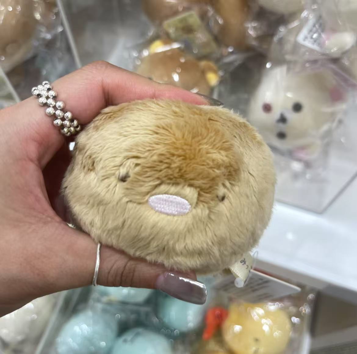 Sumikko gurashi|Round and Rolling Face Tenori Plush|SS/65×65×65mm approx.