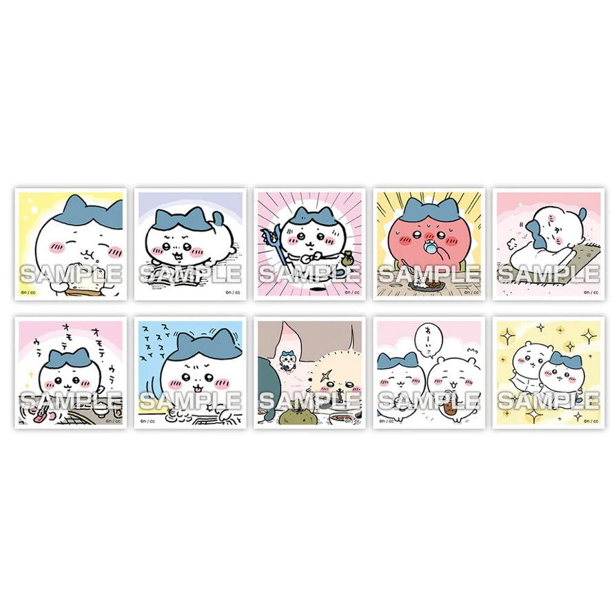 Chiikawa 吉伊卡哇|第二弹可爱细闪贴纸盲盒/共50种|1包含5张