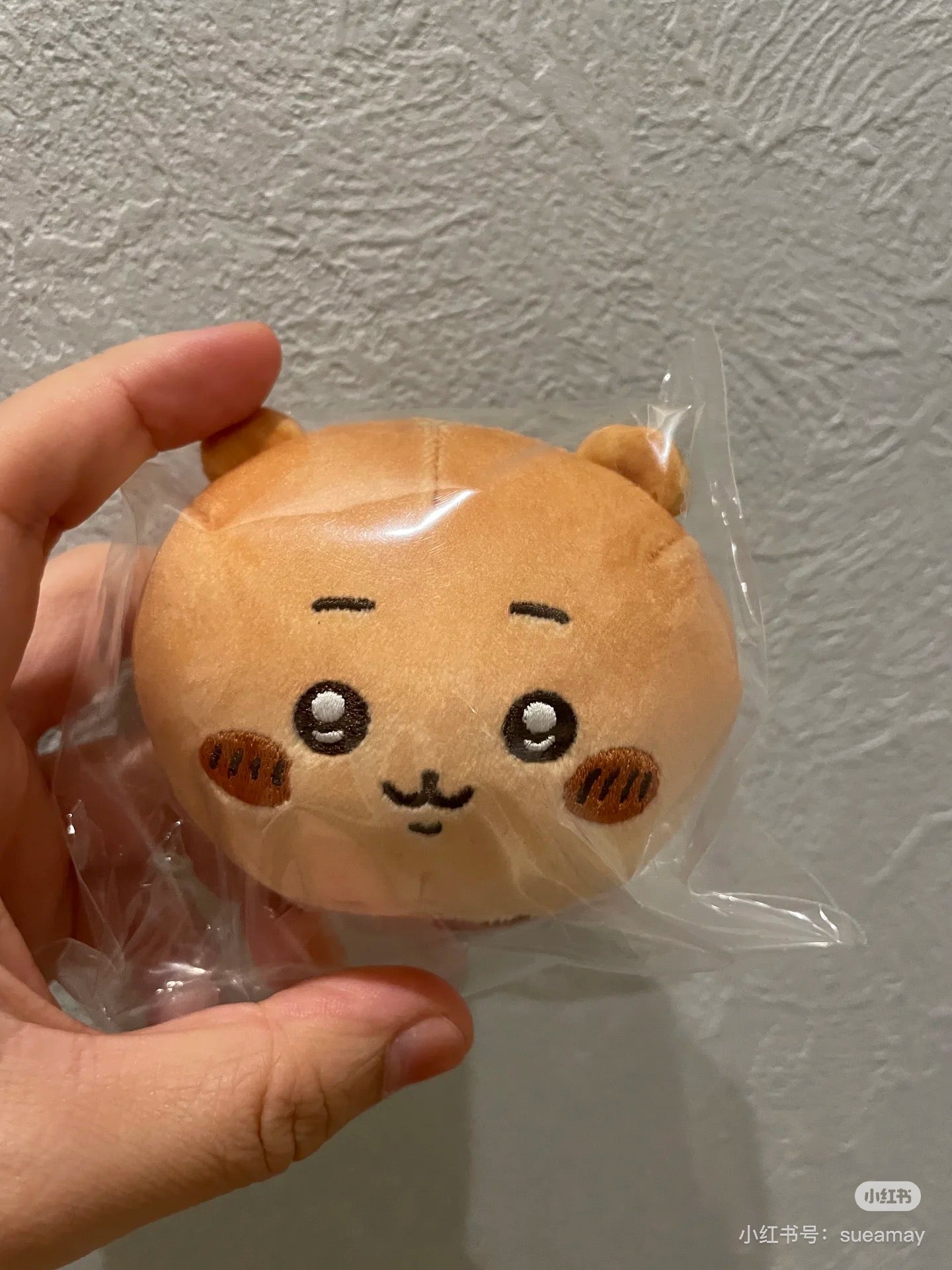 Chiikawa 吉伊卡哇|Plush Toy / Chiikawa Bakery Bread-like Chewy Mascot面包店系列超好捏脸型可爱角色玩偶/摆件|约 80×85×55mm