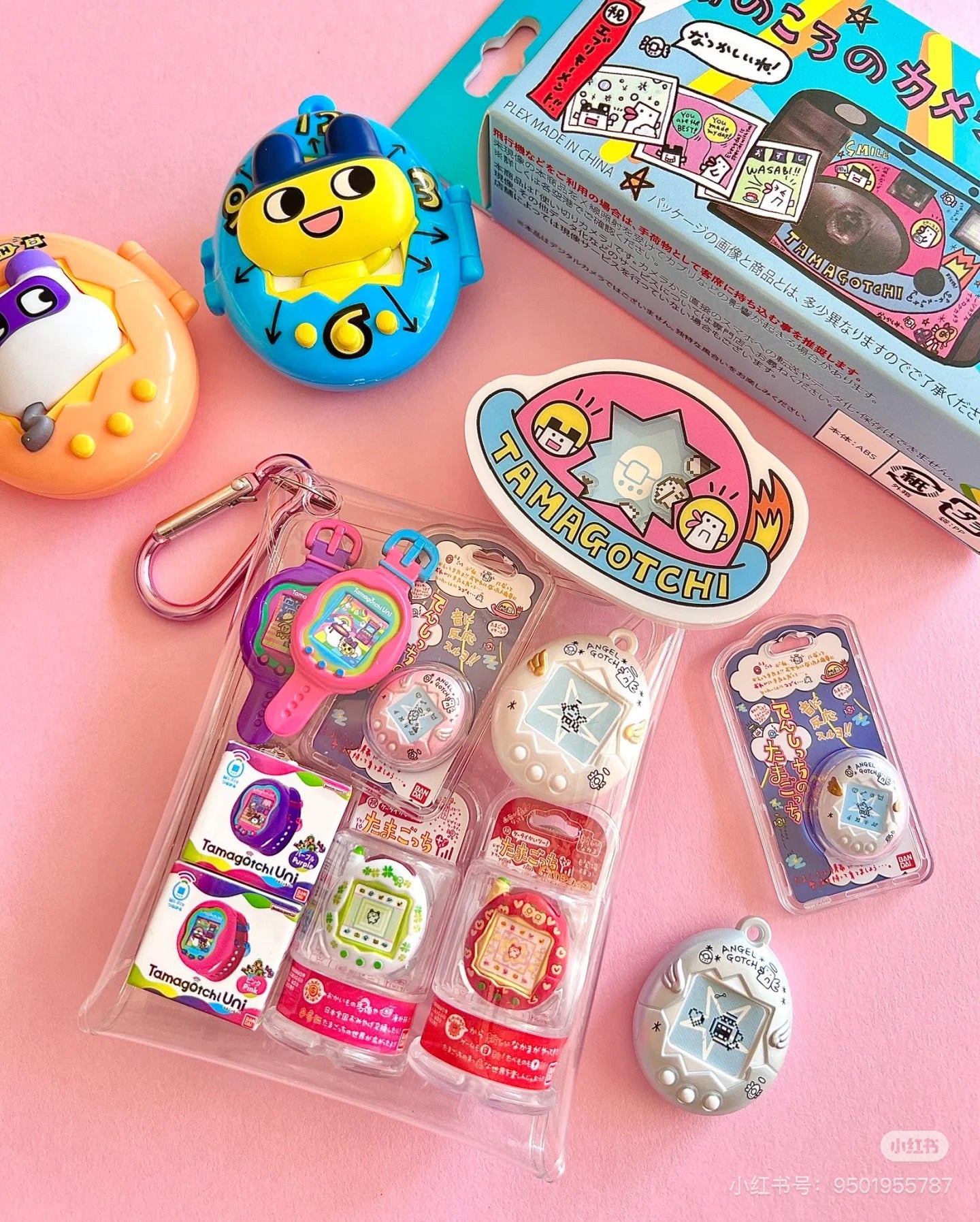 Tamagotchi|Bandai Candy Tamagotchi Mini Package Keychain blindbox/blindbag/All  9 types|1pcs