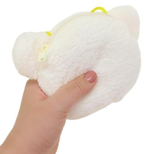 Monchhichi|Mascot Neck Pouch|11.5×13.5×2.5cm approx.