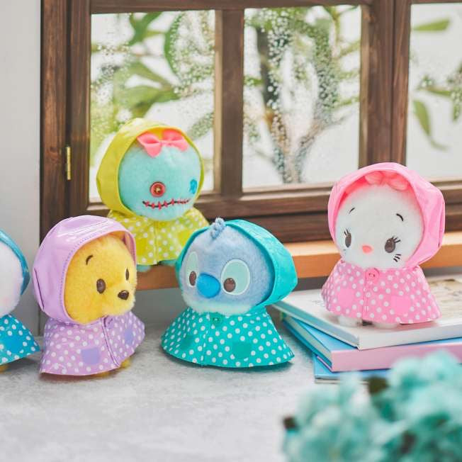 Disney迪士尼|超萌豆豆眼雨衣系列玩偶/公仔|约11×11×8cm