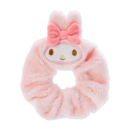 Sanrio|Bad Badtz-Maru Plush Scrunchie Ponytail Holder毛绒绒角色肥肠发圈/发绳