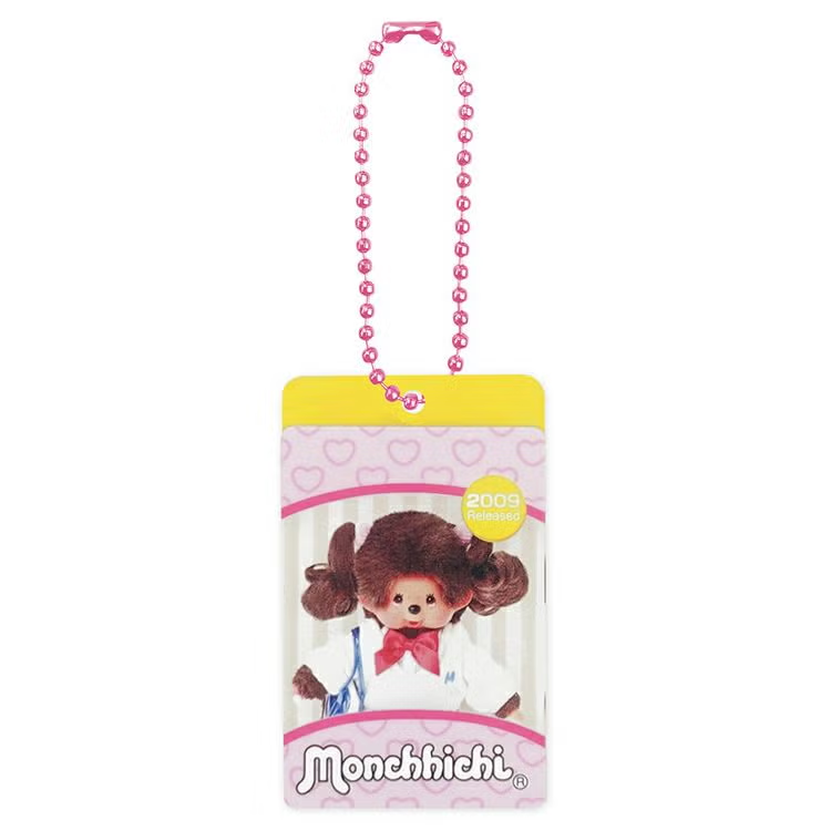Monchhichi|Acrylic Museum Keychain/Keyring| H5.9 x W3.6 x D1.2cm approx.