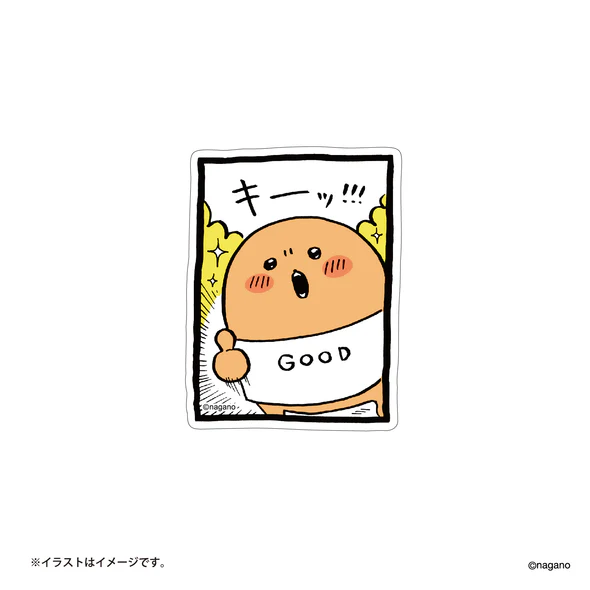 Nagano|Fun daily smartphone sticker size Sticker|H77×W59mm approx.