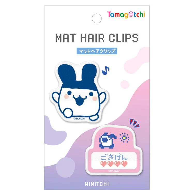 Tamagotchi|Matte Hair Clip|2 piece