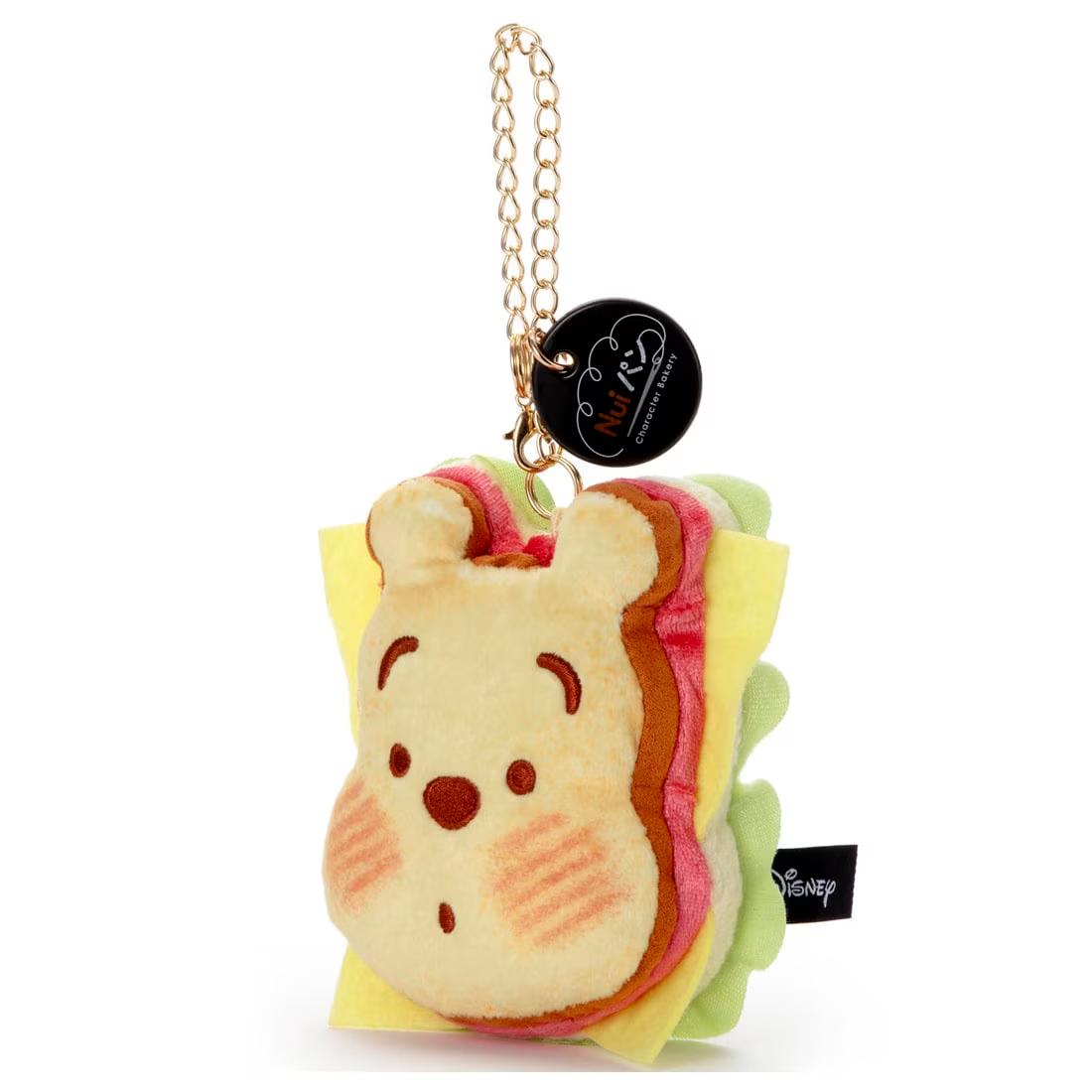 Disney|Nui Bread Sandwich Mascot Holder /Plush Keychain| 90×185×55mm approx.