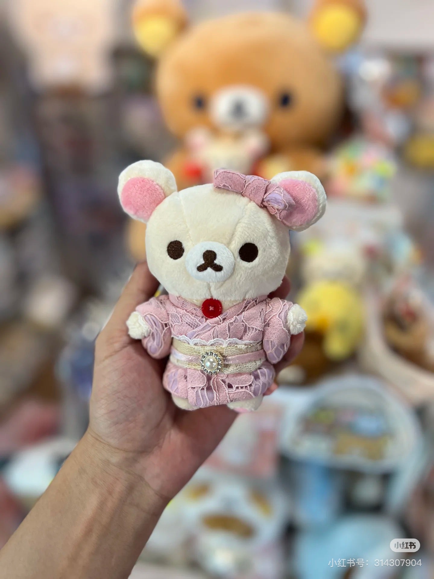 Rilakkuma轻松熊|地域限定可爱角色毛绒玩偶挂件/包挂