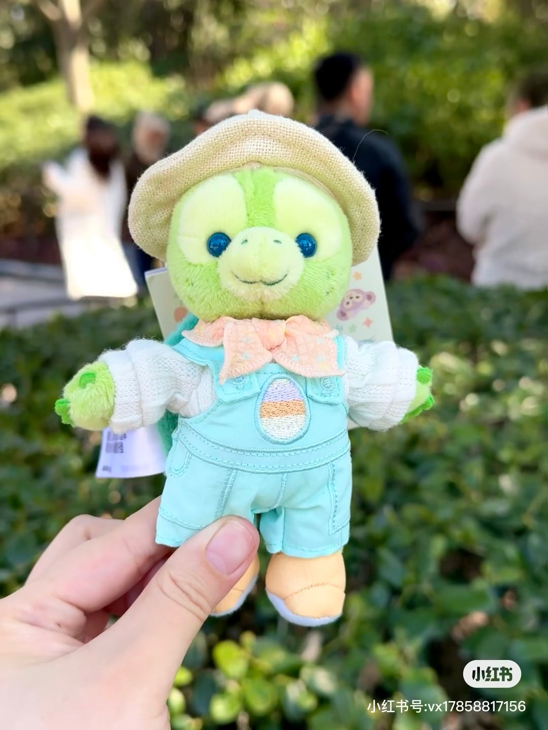 Disney SH|2025 Spring Collection Duffy and friends Plush Dolls keychain/ Mascot holder