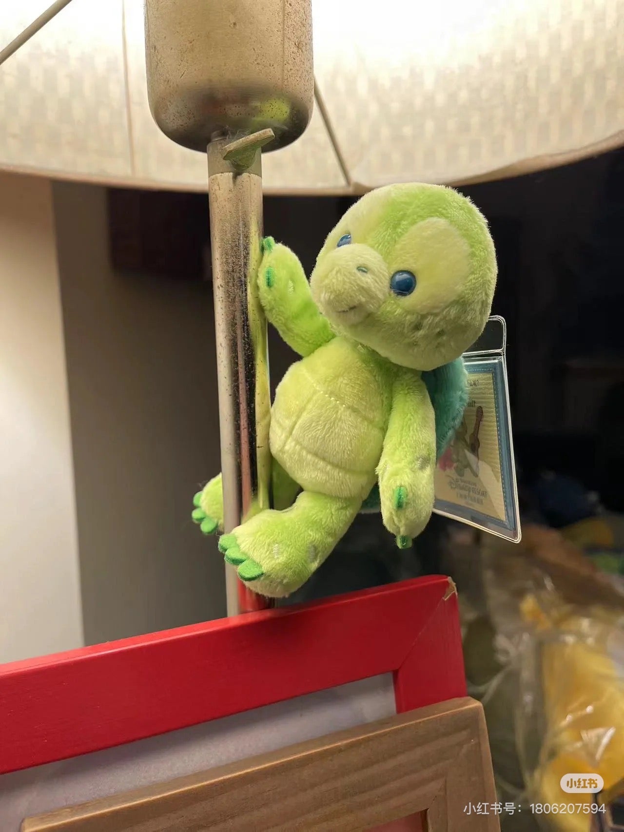 Disney SH|Olu小龟造型多变冰箱磁贴