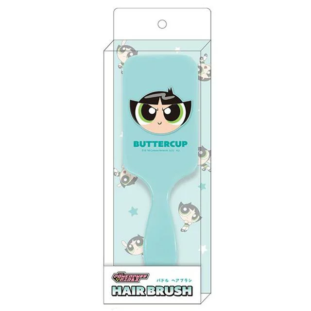 Powerpuff Girls|Paddle Hairbrush Bubbles|H215 x W70 x D35mm approx.