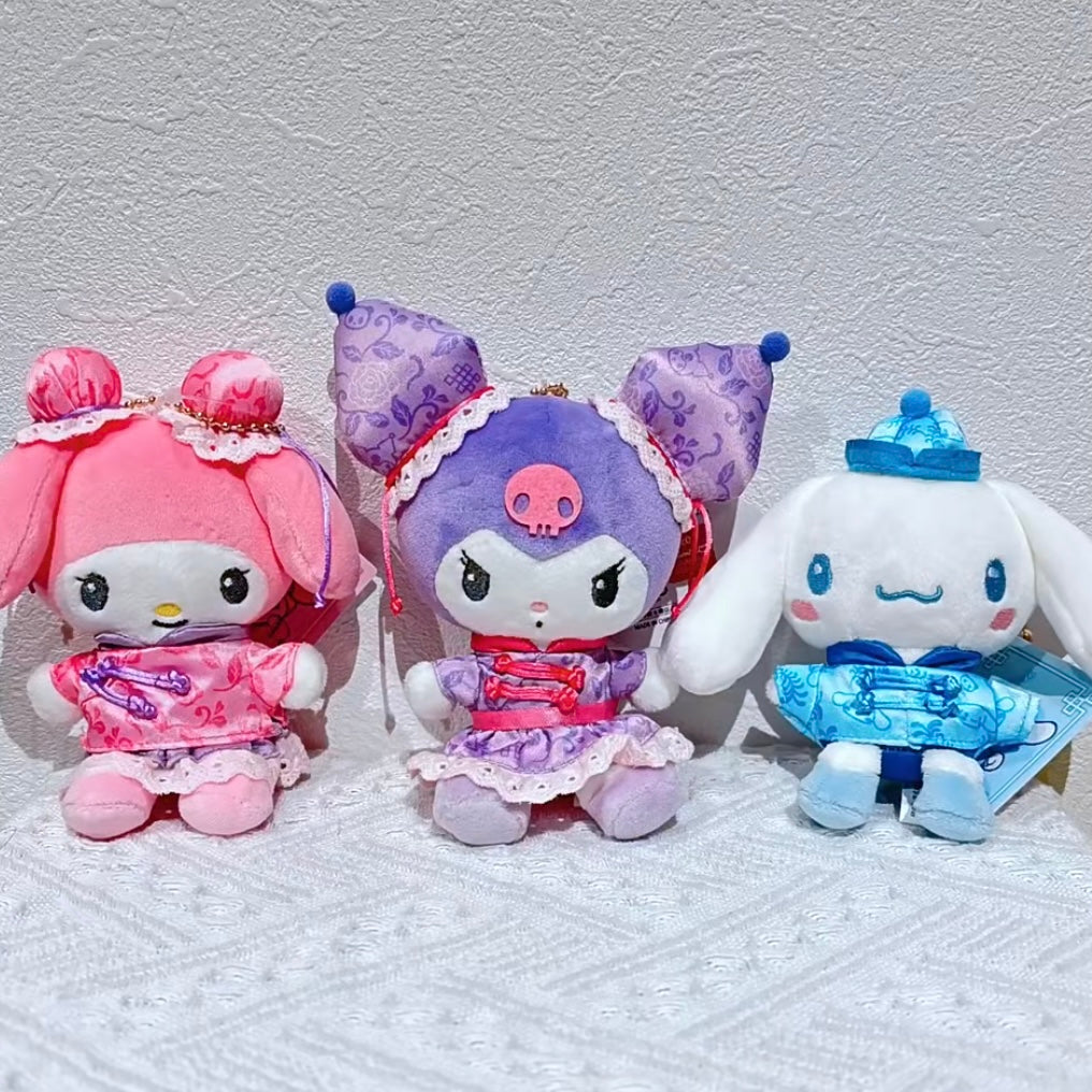 Sanrio|KTS Mascot Holder /Plush Keychain|H10cm approx.