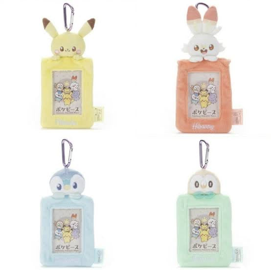 Pokemon|pokepeace甜点系列毛绒玩偶卡包/卡套/正反都可爱