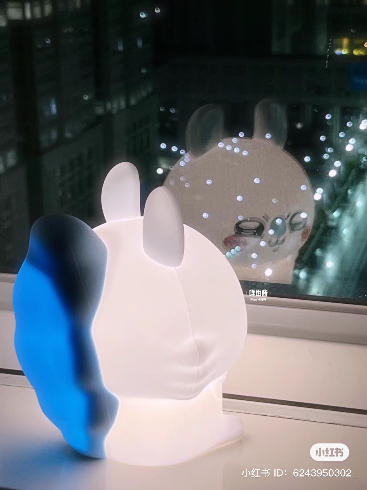 Chiikawa 吉伊卡哇|柔软可捏捏硅胶质地柔和小夜灯/4档亮度切换/USB充电式/可无线