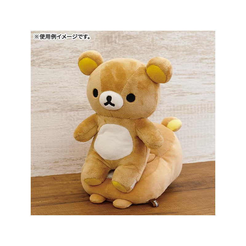 Rilakkuma轻松熊|晚安睡梦系列趴趴骨架轻松熊公仔/手脚可以摆姿势/可趴可坐可站|约120 x 150 x 220 mm
