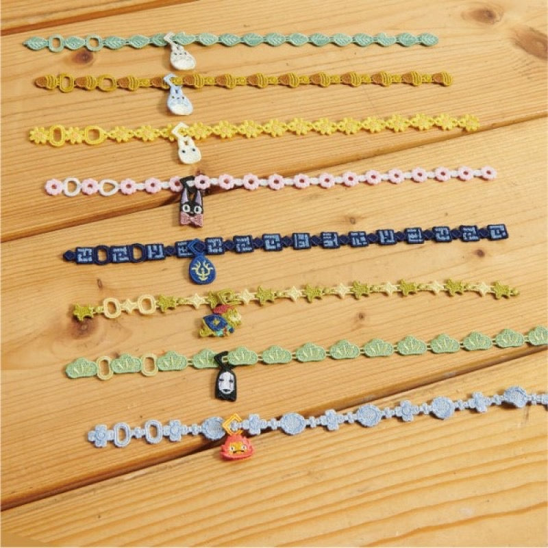 My neighbor totoro|吉卜力宫崎骏动漫周边蕾丝手链/书签/包挂/包装也很适合做礼物|约1cm×24cm×0cm