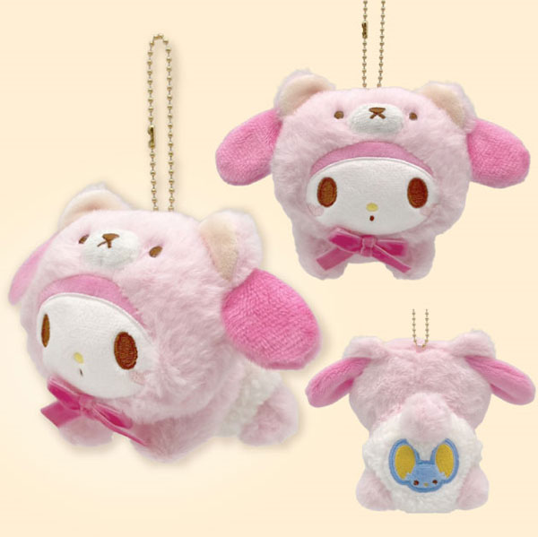 Sanrio|中之熊/熊熊限定可爱挂件/屁屁上还有图案超可爱|高约8.5cm