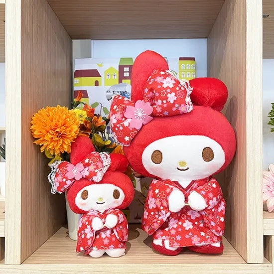 Sanrio|Sakura Kimono Plush Dolls/Plush Toy (S)|15×9×19cm approx.