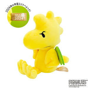 Snoopy|2024龙年限定糊涂塌客/小黄鸟小公仔/玩偶|高さ13cm