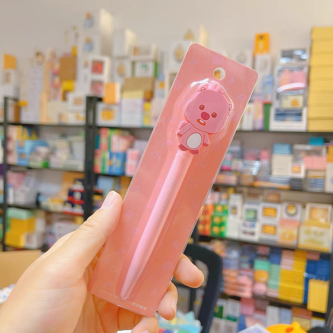 Loopy小海狸|呆萌露比按压中性笔|约0.38mm