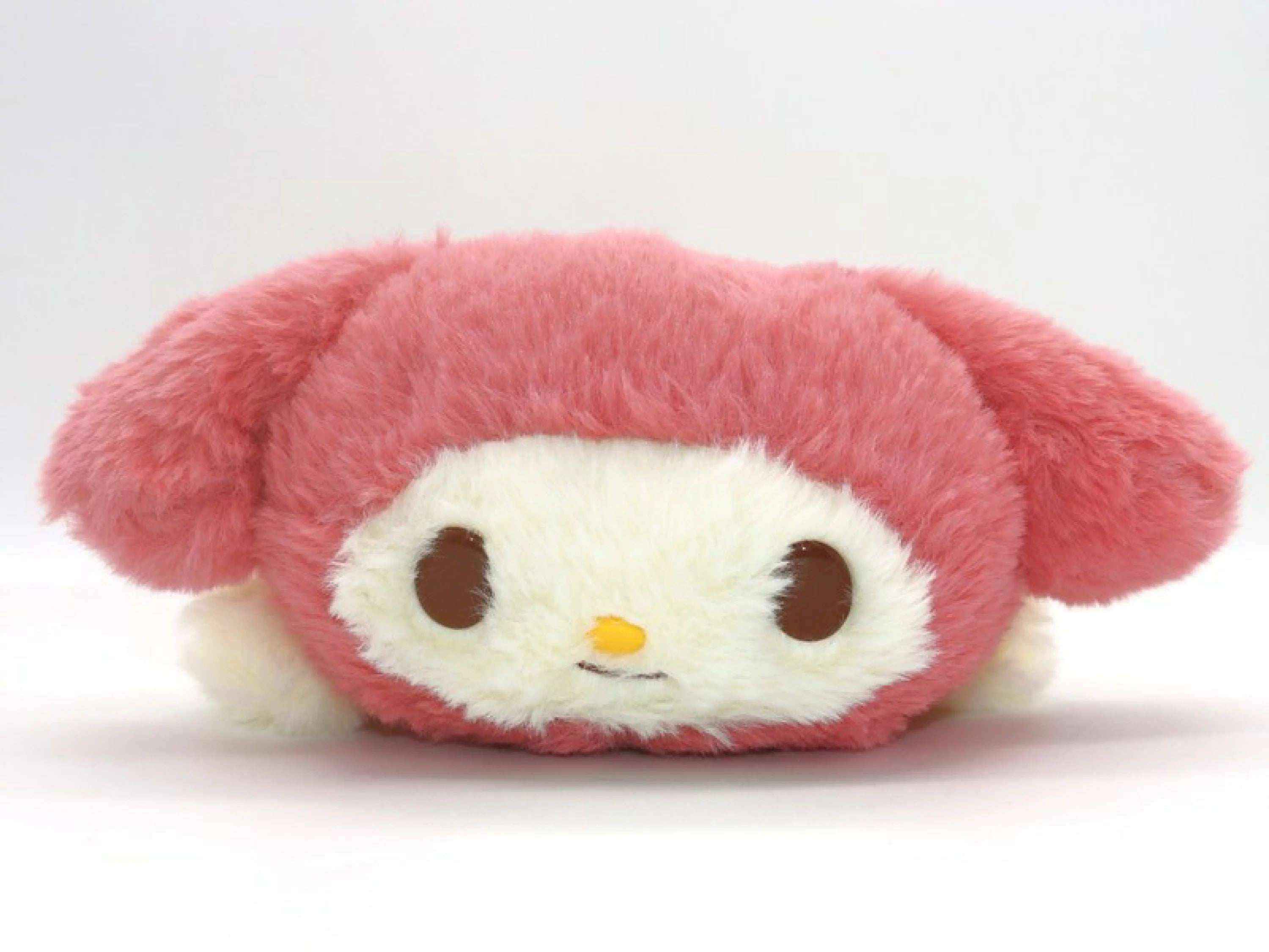 Sanrio|角色毛茸茸笔袋/化妆包/收纳包|約H9.5×W12×D25.5cm