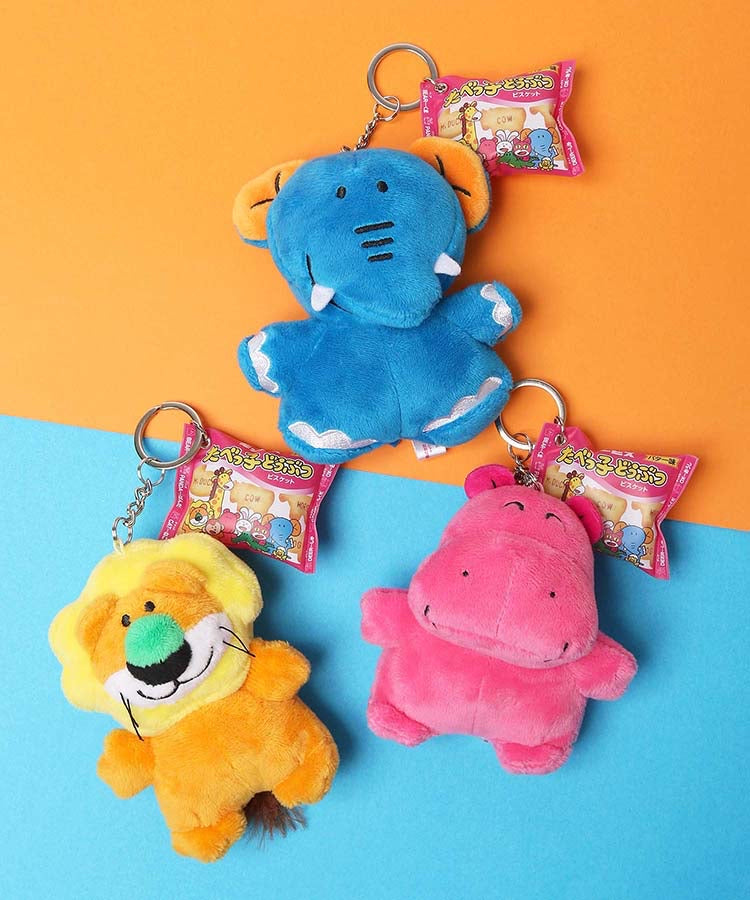 たべっ子水族館|动物饼干系列限定挂件/动物饼干模型可以捏捏|约6cm×7.5cm×9.5cm
