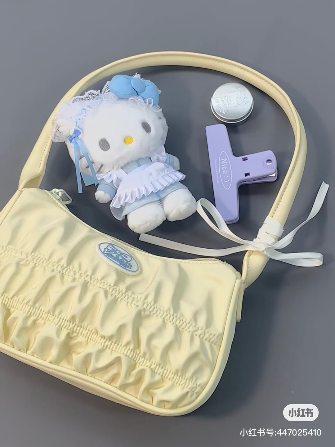 Sanrio|蓝色幻想水色天使系列挂件/包挂|約幅10.5×奥行8×高さ15cm