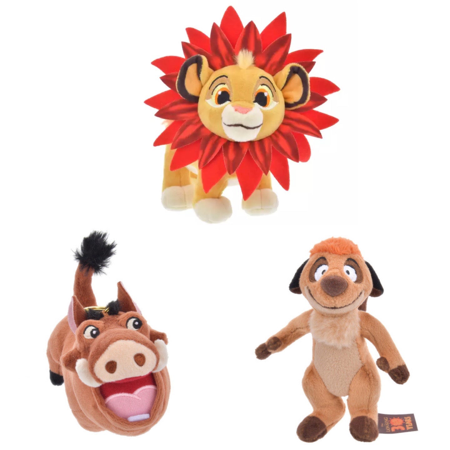 Disney| 狮子王 30 周年钥匙扣/挂件/脚上有特别LOGO标签| 约 22 cm