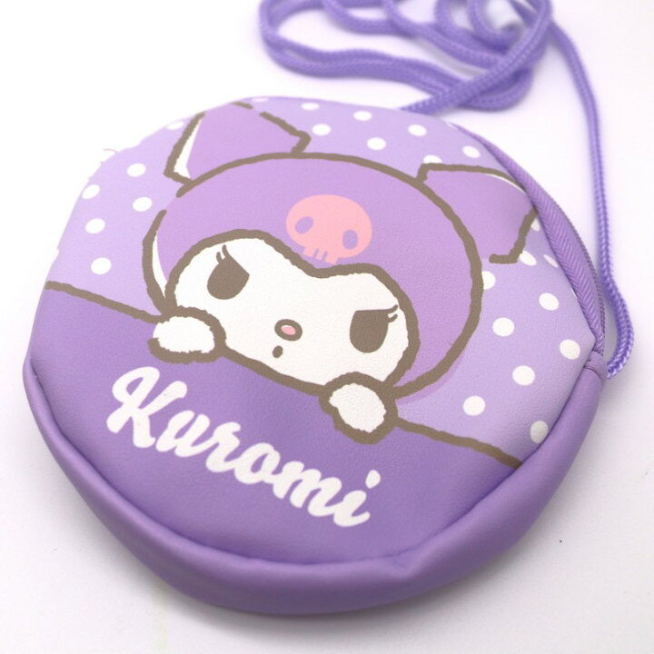 Sanrio|Colorful Dots Mini Pouch & Neck Strap|120×120×15mm approx.