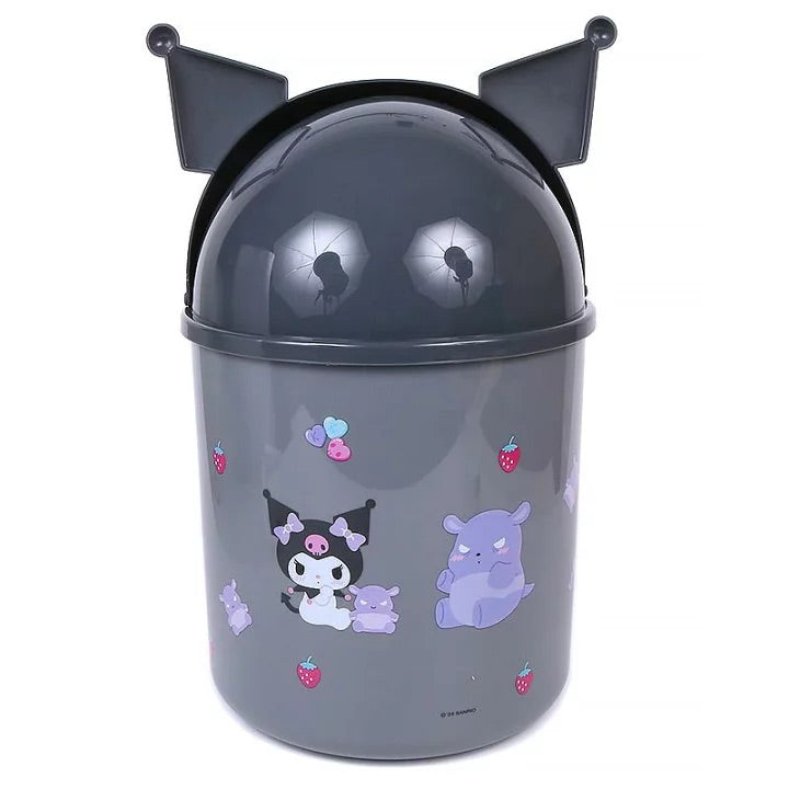 Sanrio|角色大脸收纳筒/桌面大型垃圾桶|约23×22.5×37.5cm