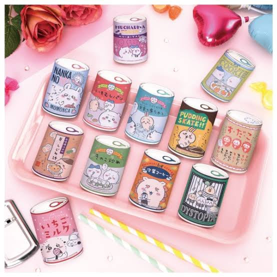 Chiikawa 吉伊卡哇|易拉罐铁质感徽章/吧唧/冰箱贴盲盒/全12种|1枚入