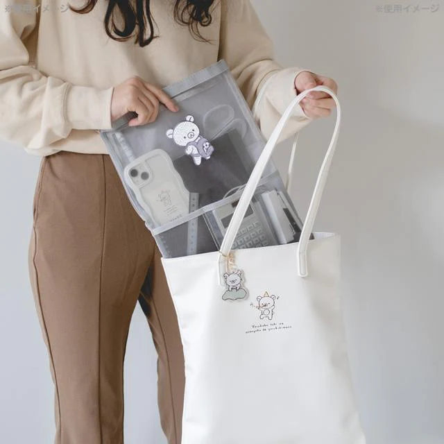 Rilakkuma轻松熊|超实用多功能内胆收纳包/包中包|約335×250mm