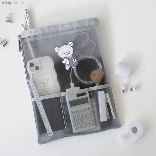 Rilakkuma轻松熊|超实用多功能内胆收纳包/包中包|約335×250mm