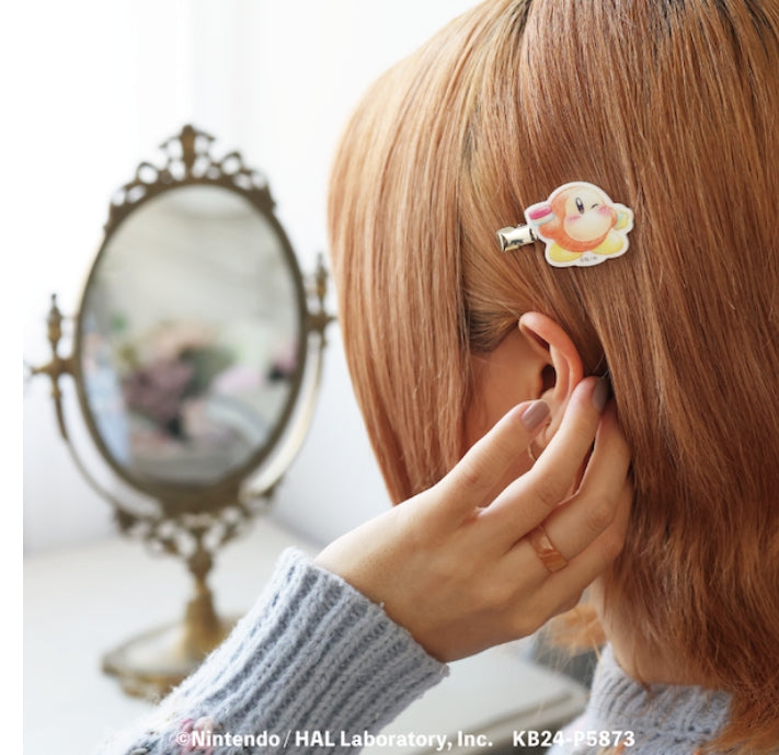 Kirby星之卡比|快乐早晨可爱发夹/前发夹|约H40×W40×D5mm