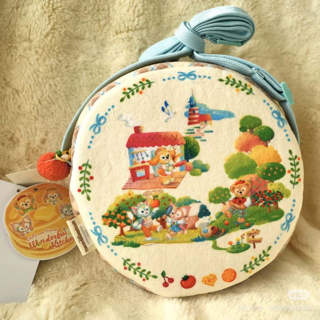 Disney迪士尼|东迪梦幻奇妙厨房系列煎蛋斜挎包/正反面都可爱